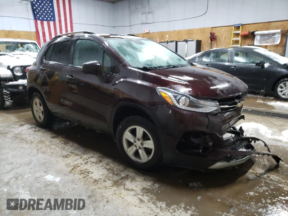 2021 Chevrolet Trax LT with VIN KL7CJPSB8MB328890, listed as a Copart auction lot 45147505 with 88,048 mi miles and Non Repairable. Bid and sale history available at carsss.com. Image 4.