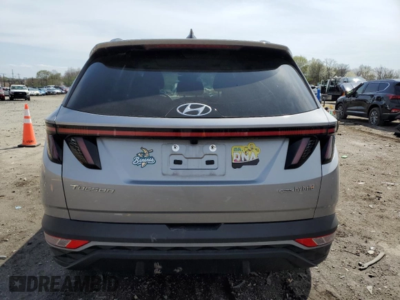 2022 Hyundai Tucson SEL Convenience with VIN KM8JFCA1XNU036219, listed as a Copart auction lot 51356645 with 38,719 mi miles and Salvage Title. Bid and sale history available at carsss.com. Image 6.