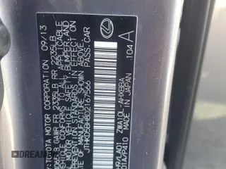 2013 Lexus CT 200h with VIN JTHKD5BH8D2167566, listed as a Copart auction lot 63440655 with 93,424 mi miles and Salvage title. Bid and sale history available at DreamBid. Image 12.