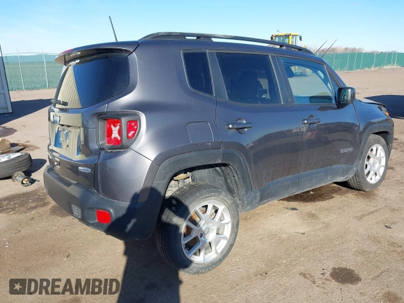 2019 Jeep Renegade Latitude z VIN ZACNJBBB7KPK63688, wystawiony jako IAAI lot #41815965 z przebiegiem 25 407 mil mil oraz . Historia ofert i sprzedaży dostępna na DreamBid. Obrazek 4.