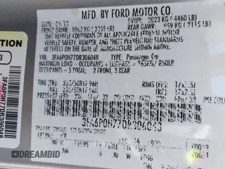 2013 Ford Fusion SE with VIN 3FA6P0H77DR306048, listed as a IAAI auction lot 41955214 with 175,354 mi miles. Bid and sale history available at carsss.com. Image 9.