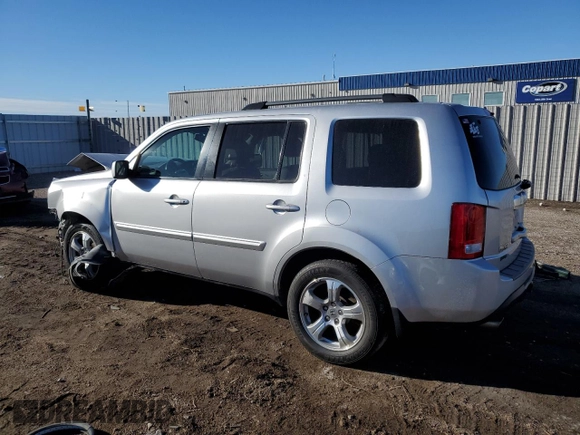 2013 Honda Pilot EX-L with VIN 5FNYF4H6XDB040076, listed as a Copart auction lot 85567384 with 162,240 mi miles and Salvage Title. Bid and sale history available at carsss.com. Image 2.