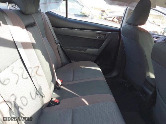 2019 Toyota Corolla L with VIN 2T1BURHE1KC136437, listed as a IAAI auction lot 41763222 with 117,152 mi miles. Bid and sale history available at carsss.com. Image 8.