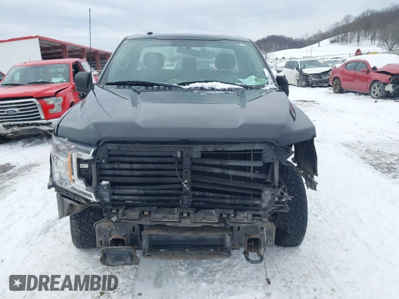 2018 Ford F-150 XL with VIN 1FTMF1EP8JKD65446, listed as a IAAI auction lot 41412677 with 87,225 mi miles. Bid and sale history available at carsss.com. Image 13.