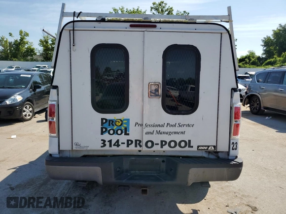 2013 Ford F-150 XL with VIN 1FTNF1CF9DKD65698, listed as a Copart auction lot 62138285 with 166,352 mi miles and Clean title. Bid and sale history available at DreamBid. Image 6.