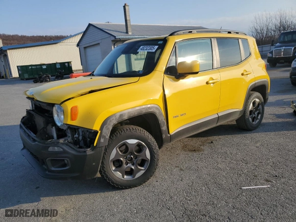 2017 Jeep Renegade Altitude with VIN ZACCJBBH0HPF86178, listed as a Copart auction lot 48232305 with 87,129 mi miles and Salvage Title. Bid and sale history available at carsss.com. Image 1.