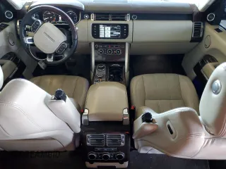 2015 Land Rover Range Rover HSE with VIN SALGS2VF9FA230844, listed as a Copart auction lot 64792135 with 90,012 mi miles and Salvage title. Bid and sale history available at DreamBid. Image 8.