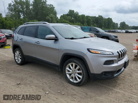 2016 Jeep Cherokee Limited with VIN 1C4PJMDBXGW202608, listed as a Copart auction lot 63011405 with 102,246 mi miles and Clean title. Bid and sale history available at DreamBid. Image 4.
