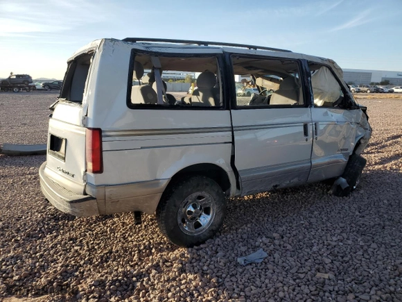 1997 Chevrolet Astro Passenger with VIN 1GNDM19W9VB128050, listed as a Copart auction lot 80935934 with NaN miles and Salvage Title. Bid and sale history available at carsss.com. Image 3.