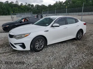 2019 Kia Optima LX with VIN 5XXGT4L33KG336245, listed as a Copart auction lot 59780595 with 119,860 mi miles and Salvage title. Bid and sale history available at DreamBid. Image 1.