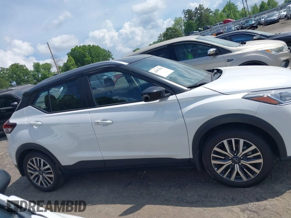 2023 Nissan Kicks SV with VIN 3N1CP5CV5PL548184, listed as a IAAI auction lot 42052583 with 43,214 mi miles and . Bid and sale history available at DreamBid. Image 13.