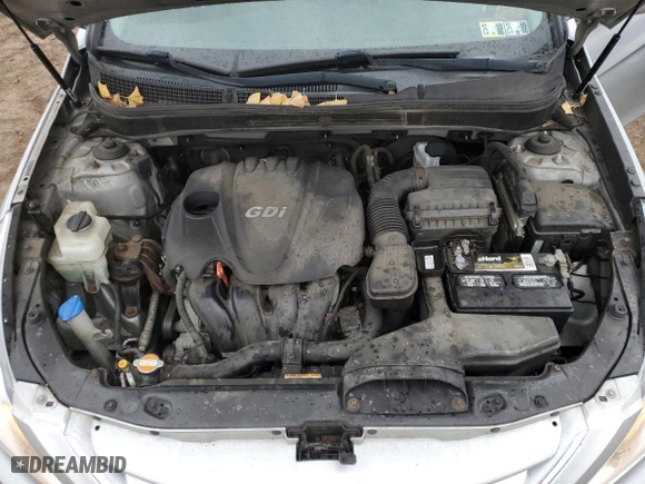 2012 Hyundai Sonata GLS PZEV with VIN 5NPEB4AC1CH381008, listed as a Copart auction lot 46790295 with 190,887 mi miles and Salvage Title. Bid and sale history available at carsss.com. Image 11.