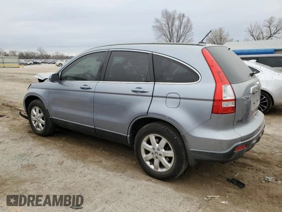 2008 Honda CR-V EX-L with VIN JHLRE48708C059208, listed as a Copart auction lot 86093514 with 162,088 mi miles and Salvage Title. Bid and sale history available at carsss.com. Image 2.