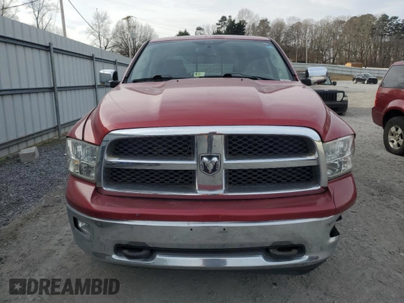 2009 Dodge 1500 SLT with VIN 1D3HB18T89S809918, listed as a Copart auction lot 43281745 with 146,155 mi miles and Salvage title. Bid and sale history available at DreamBid. Image 5.