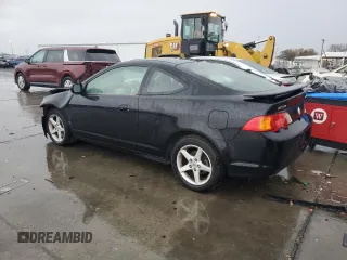 2002 Acura RSX Type S with VIN JH4DC530X2C034772, listed as a Copart auction lot 84755604 with 288,494 mi miles and Salvage Title. Bid and sale history available at carsss.com. Image 2.