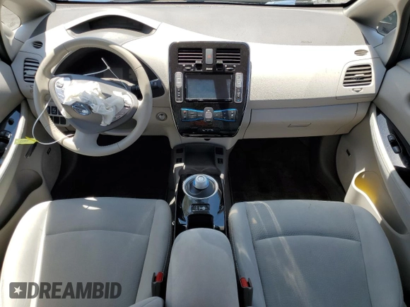 2017 Nissan LEAF SL with VIN 1N4BZ0CP7HC301971, listed as a Copart auction lot 57188623 with 35,614 mi miles. Bid and sale history available at carsss.com. Image 8.