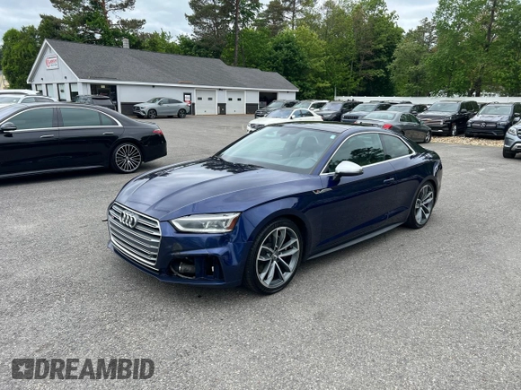 2018 Audi S5 Premium Plus z VIN WAUP4AF50JA008006, wystawiony jako Copart lot #58092055 z przebiegiem 134 205 mil mil oraz Czysty tytuł • Clean title. Historia ofert i sprzedaży dostępna na DreamBid. Obrazek 2.