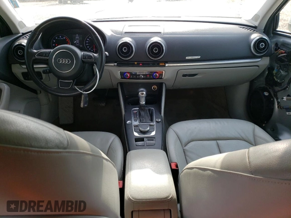 2016 Audi A3 2.0T Premium Plus with VIN WAUE8GFF9G1042848, listed as a Copart auction lot 49494765 with 120,309 mi miles and Salvage Title. Bid and sale history available at carsss.com. Image 8.