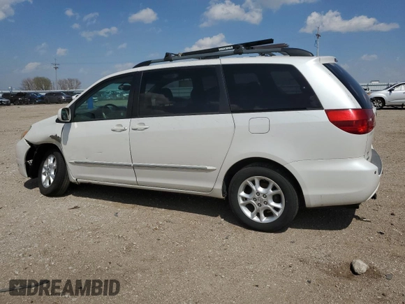 2005 Toyota Sienna XLE with VIN 5TDBA22C95S037691, listed as a Copart auction lot 54013205 with 155,209 mi miles and Salvage title. Bid and sale history available at DreamBid. Image 2.