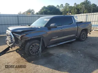 2023 Toyota Tundra Limited Hybrid with VIN 5TFJC5DB1PX019646, listed as a Copart auction lot 75249854 with 55,024 mi miles and Salvage title. Bid and sale history available at DreamBid. Image 1.