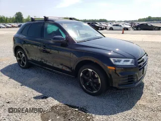 2020 Audi SQ5 Premium Plus with VIN WA1B4AFY2L2056718, listed as a Copart auction lot 51672493 with 26,897 mi miles. Bid and sale history available at carsss.com. Image 4.