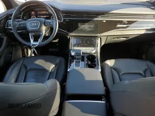 2020 Audi Q7 Premium with VIN WA1AJAF7XLD007623, listed as a Copart auction lot 46716255 with 28,082 mi miles and Salvage Title. Bid and sale history available at carsss.com. Image 8.