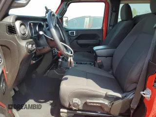 2023 Jeep Wrangler Willys z VIN 1C4HJXAG4PW512615, wystawiony jako Copart lot #56068085 z przebiegiem 21 624 mil mil oraz Szkoda całkowita • Salvage title. Historia ofert i sprzedaży dostępna na DreamBid. Obrazek 7.