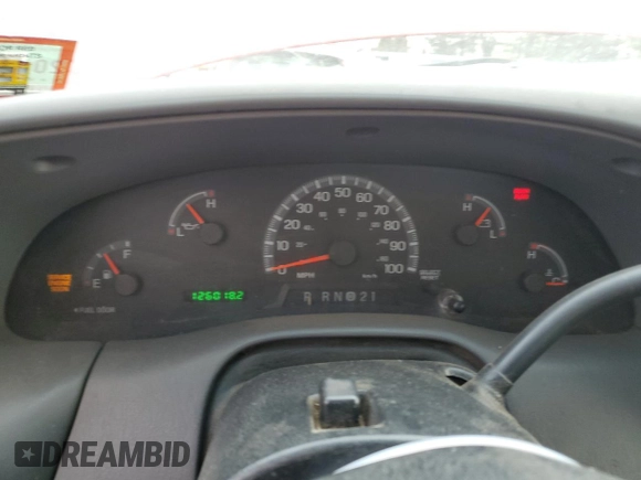 2001 Ford F-150 XL z VIN 3FTZF17291MA72686, wystawiony jako Copart lot #83103904 z przebiegiem 126 018 mil mil oraz Szkoda całkowita • Salvage title. Historia ofert i sprzedaży dostępna na DreamBid. Obrazek 9.