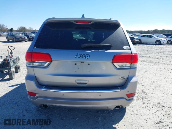 2014 Jeep Grand Cherokee Overland with VIN 1C4RJECG9EC206787, listed as a IAAI auction lot 41730875 with 194,196 mi miles. Bid and sale history available at carsss.com. Image 16.