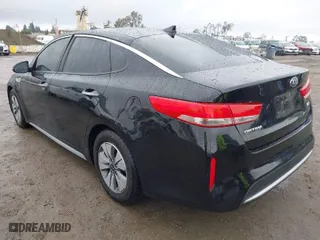 2017 Kia Optima Hybrid with VIN KNAGT4LC3H5005336, listed as a IAAI auction lot 41779828 with 122,951 mi miles. Bid and sale history available at carsss.com. Image 3.