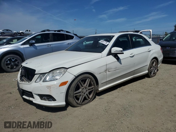 2010 Mercedes-Benz E-Class E 350 Luxury with VIN WDDHF5GB1AA052938, listed as a Copart auction lot 54957775 with 113,996 mi miles and Salvage Title. Bid and sale history available at carsss.com. Image 1.