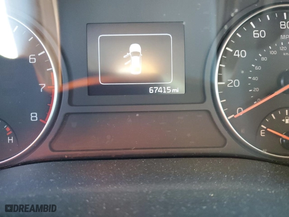 2018 Kia Optima LX with VIN KNAGT4L35J5233134, listed as a Copart auction lot 86304754 with 67,415 mi miles and Salvage Title. Bid and sale history available at carsss.com. Image 9.
