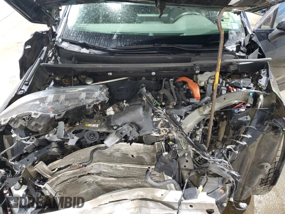 2020 Toyota RAV4 Hybrid Limited with VIN JTMDWRFV7LD525562, listed as a Copart auction lot 50502715 with 0 mi miles and Salvage Title. Bid and sale history available at carsss.com. Image 12.