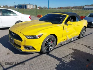 2017 Ford Mustang EcoBoost Premium with VIN 1FATP8UH3H5245063, listed as a IAAI auction lot 40810938 with 76,232 mi miles. Bid and sale history available at carsss.com. Image 20.