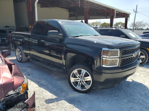 2015 Chevrolet Silverado 1500 Work Truck with VIN 1GCRCPEH7FZ314836, listed as a Copart auction lot 48825505 with 0 mi miles and Clean Title. Bid and sale history available at carsss.com. Image 4.