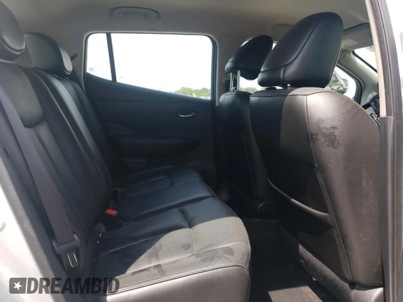 2015 Nissan LEAF S with VIN 1N4AZ0CP7FC320223, listed as a Copart auction lot 61234915 with 79,514 mi miles and Salvage title. Bid and sale history available at DreamBid. Image 11.