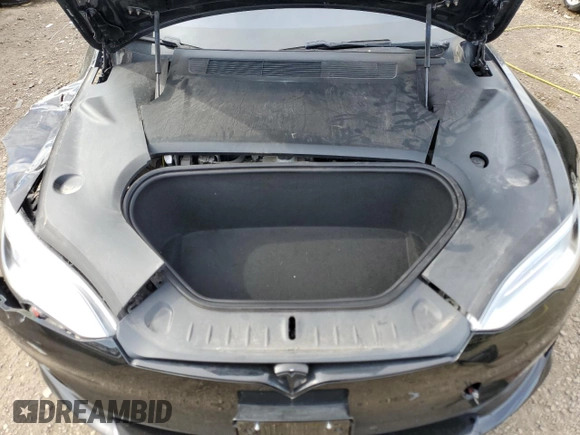 2021 Tesla Model S Plaid with VIN 5YJSA1E6XMF456295, listed as a Copart auction lot 55877025 with Not provided miles and Salvage title. Bid and sale history available at DreamBid. Image 11.