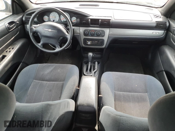 2005 Chrysler Sebring GTC with VIN 1C3EL75R85N660654, listed as a Copart auction lot 53736035 with 148,365 mi miles and Salvage Title. Bid and sale history available at DreamBid. Image 8.