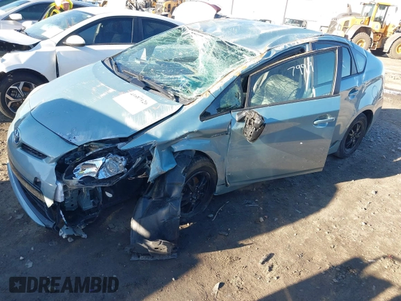 2013 Toyota Prius One with VIN JTDKN3DU2D5681411, listed as a IAAI auction lot 41687126 with 166,146 mi miles. Bid and sale history available at carsss.com. Image 17.