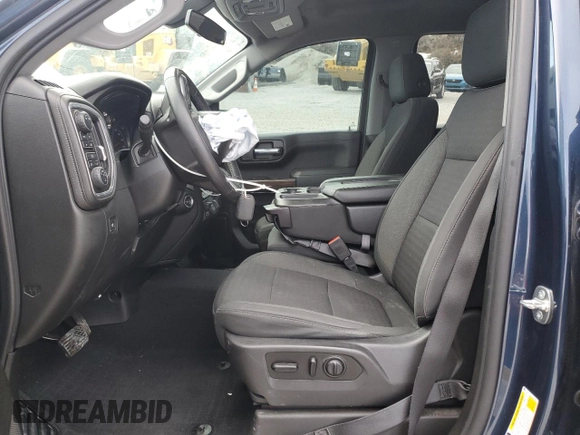 2020 Chevrolet Silverado 1500 LT with VIN 1GCRYDED7LZ312027, listed as a Copart auction lot 45912325 with 42,282 mi miles and Salvage Title. Bid and sale history available at carsss.com. Image 7.