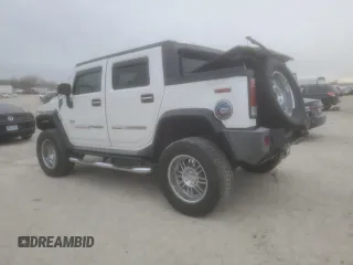 2007 Hummer H2 SUT with VIN 5GRGN22U87H111448, listed as a Copart auction lot 44801265 with 105,209 mi miles and Salvage Title. Bid and sale history available at carsss.com. Image 2.