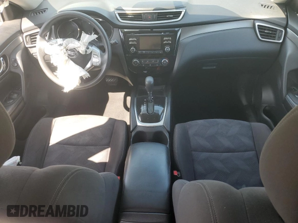2015 Nissan Rogue SV with VIN KNMAT2MV1FP527834, listed as a Copart auction lot 50498585 with 115,832 mi miles and Salvage Title. Bid and sale history available at DreamBid. Image 8.