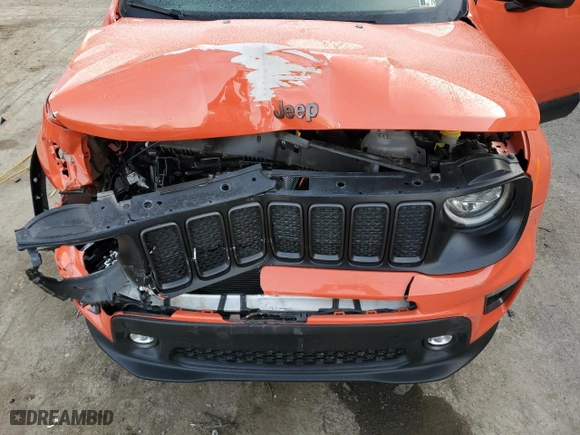 2021 Jeep Renegade Latitude with VIN ZACNJDB17MPM74475, listed as a Copart auction lot 36863534 with 20,936 mi miles. Bid and sale history available at carsss.com. Image 11.