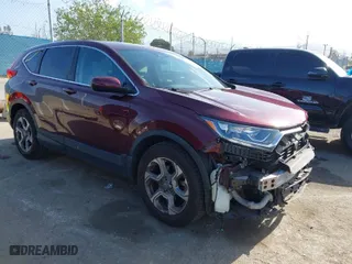 2019 Honda CR-V EX with VIN 7FARW1H52KE012249, listed as a IAAI auction lot 41949450 with 50,022 mi miles. Bid and sale history available at carsss.com. Image 1.