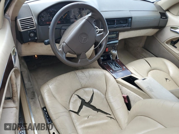 1997 Mercedes-Benz SL 500 with VIN WDBFA67FXVF149930, listed as a Copart auction lot 64749525 with 88,523 mi miles and Salvage title. Bid and sale history available at DreamBid. Image 8.