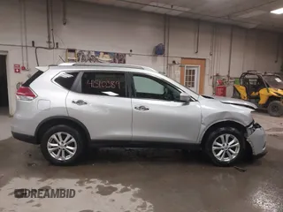 2014 Nissan Rogue S with VIN 5N1AT2MV7EC753510, listed as a IAAI auction lot 41510389 with 124,843 mi miles. Bid and sale history available at carsss.com. Image 13.