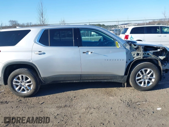 2018 Chevrolet Traverse LS with VIN 1GNEVFKW9JJ278636, listed as a IAAI auction lot 41356423 with 113,783 mi miles. Bid and sale history available at carsss.com. Image 13.