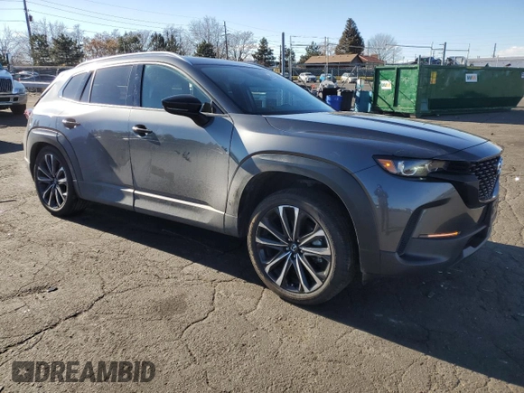 2024 Mazda CX-50 S Premium Plus with VIN 7MMVABEM5RN160630, listed as a Copart auction lot 87269044 with 17,981 mi miles and Salvage Title. Bid and sale history available at DreamBid. Image 4.