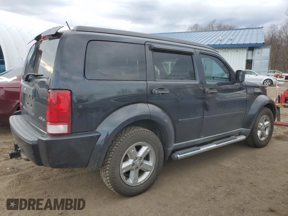 2008 Dodge Nitro SXT with VIN 1D8GU28K58W262594, listed as a Copart auction lot 51253455 with 117,175 mi miles and Salvage Title. Bid and sale history available at carsss.com. Image 3.