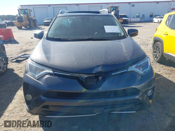 2018 Toyota RAV4 XLE with VIN JTMWFREV9JJ200629, listed as a IAAI auction lot 41821491 with 184,706 mi miles. Bid and sale history available at carsss.com. Image 12.